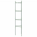 vidaXL 4 db acél és polipropilén paradicsomketrec 154 cm