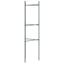 vidaXL 6 db acél és polipropilén paradicsomketrec 116 cm