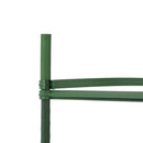 vidaXL 6 db acél és polipropilén paradicsomketrec 116 cm