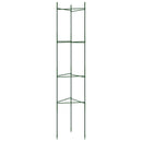 vidaXL 8 db acél és polipropilén paradicsomketrec 154 cm