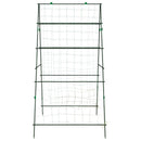 vidaXL 2 db A-alakú acél kerti rács kúszónövényekhez