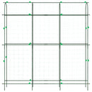 vidaXL 3 db U-alakú acél kerti rács kúszónövényekhez