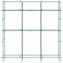vidaXL 4 db U-alakú acél kerti rács kúszónövényekhez
