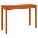 vidaXL viaszbarna tömör fenyőfa tálalóasztal 110 x 40 x 75 cm
