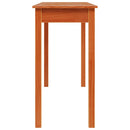 vidaXL viaszbarna tömör fenyőfa tálalóasztal 110 x 40 x 75 cm