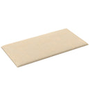 vidaXL Fali Fejtámla 12 pcs Krém 30 x 15 cm szövet