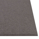 vidaXL Fali Fejtámla 12 pcs Világosszürke 30 x 30 cm szövet