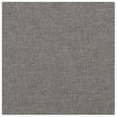vidaXL Fali Fejtámla 12 pcs Világosszürke 30 x 30 cm szövet