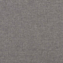 vidaXL Fali Fejtámla 12 pcs Világosszürke 30 x 30 cm szövet