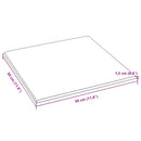 vidaXL Fali Fejtámla 12 pcs Kék 30 x 30 cm szövet