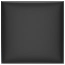 vidaXL Fali Fejtámla 12 pcs Fekete 30 x 30 cm szövet