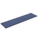 vidaXL Fali Fejtámla 12 pcs Kék 60 x 15 cm szövet