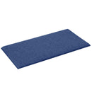 vidaXL Fali Fejtámla 12 pcs Kék 60 x 30 cm szövet
