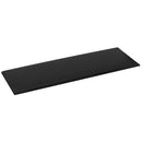 vidaXL Fali Fejtámla 12 pcs Fekete 90 x 30 cm szövet
