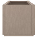 vidaXL világosbarna polipropilén kerti ültetőláda 80 x 36 x 35 cm