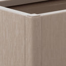 vidaXL világosbarna polipropilén kerti ültetőláda 80 x 36 x 35 cm