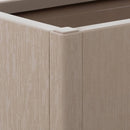 vidaXL barna polipropilén rácsos kerti ültetőláda 80 x 36 x 140 cm