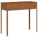 vidaXL időjárásálló acél kerti virágtartó 100,5x40,5x90 cm