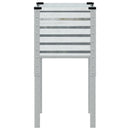 vidaXL horganyzott acél kerti növénytartó 45 x 45 x 88 cm