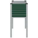 vidaXL zöld acél kerti növénytartó 100 x 41 x 90 cm