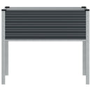 vidaXL antracitszürke acél kerti növénytartó 100 x 41 x 90 cm