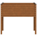 vidaXL kerti virágláda 100 x 45 x 90 cm időjárásálló acélból