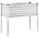 vidaXL kerti virágláda 100 x 45 x 90 cm időjárásálló acélból