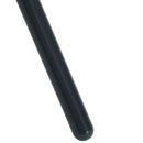 vidaXL antracit porszórt acél kerek teraszasztal Ø80 x 72,5 cm