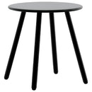 vidaXL 3 db fekete és sárga polyrattan kerti szék szett