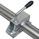 vidaXL utánfutó támasztókerék 2 tartócsővel 3 osztott bilinccsel 60 mm
