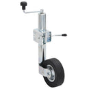 vidaXL utánfutó támasztókerék 2 tartócsővel 3 osztott bilinccsel 60 mm