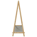 vidaXL bambusz ruhaállvány polcokkal 106 x 34 x 102 cm
