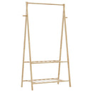 vidaXL bambusz ruhaállvány polcokkal 96 x 45,5 x 150,5 cm