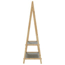 vidaXL bambusz ruhaállvány polcokkal 96 x 45,5 x 150,5 cm