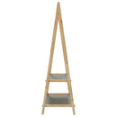 vidaXL bambusz ruhaállvány polcokkal 96 x 45,5 x 150,5 cm