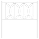 vidaXL fehér fém fejtámla 90 cm