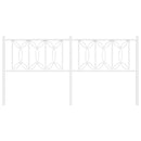 vidaXL fehér fém fejtámla 180 cm