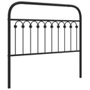 vidaXL fekete fém csere fejtámla 107 cm