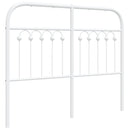 vidaXL fehér fém fejtámla 120 cm