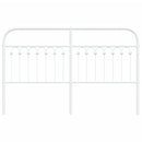 vidaXL fehér fém fejtámla 150 cm