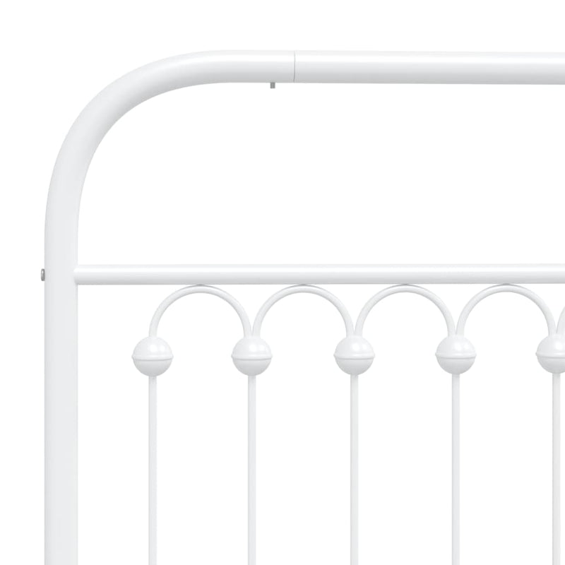 vidaXL fehér fém fejtámla 193 cm