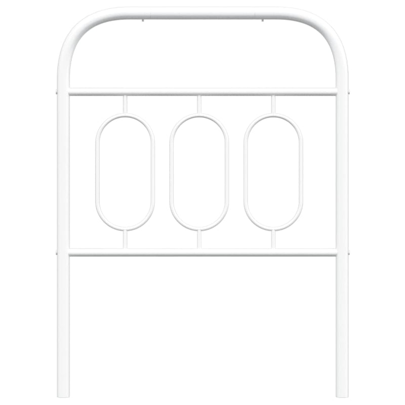 vidaXL fehér fém fejtámla 75 cm