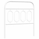 vidaXL fehér fém csere fejtámla 80 cm