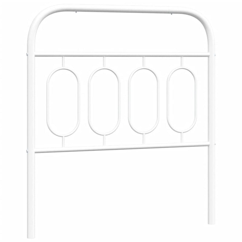 vidaXL fehér fém fejtámla 80 cm