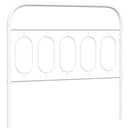 vidaXL fehér fém csere fejtámla 100 cm