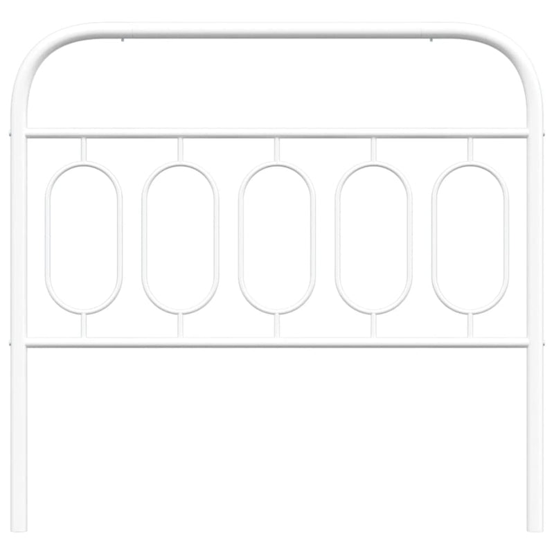 vidaXL fehér fém fejtámla 107 cm