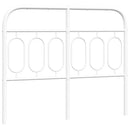 vidaXL fehér fém csere fejtámla 120 cm