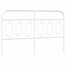 vidaXL fehér fém csere fejtámla 137 cm