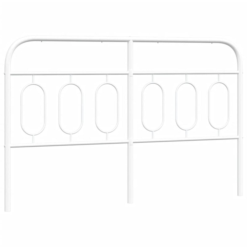vidaXL fehér fém fejtámla 140 cm