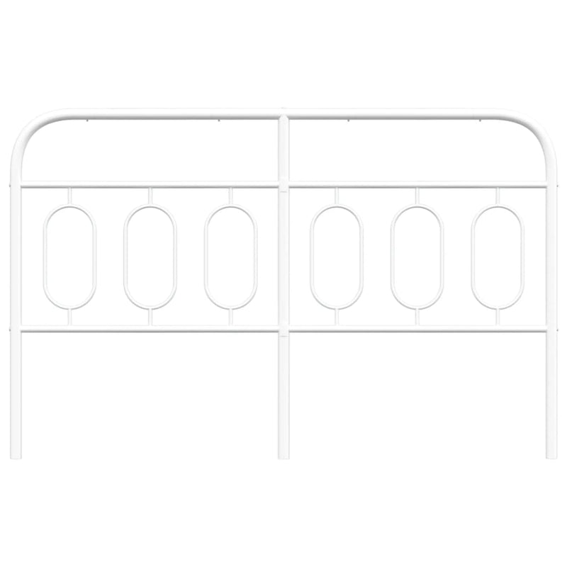 vidaXL fehér fém fejtámla 140 cm